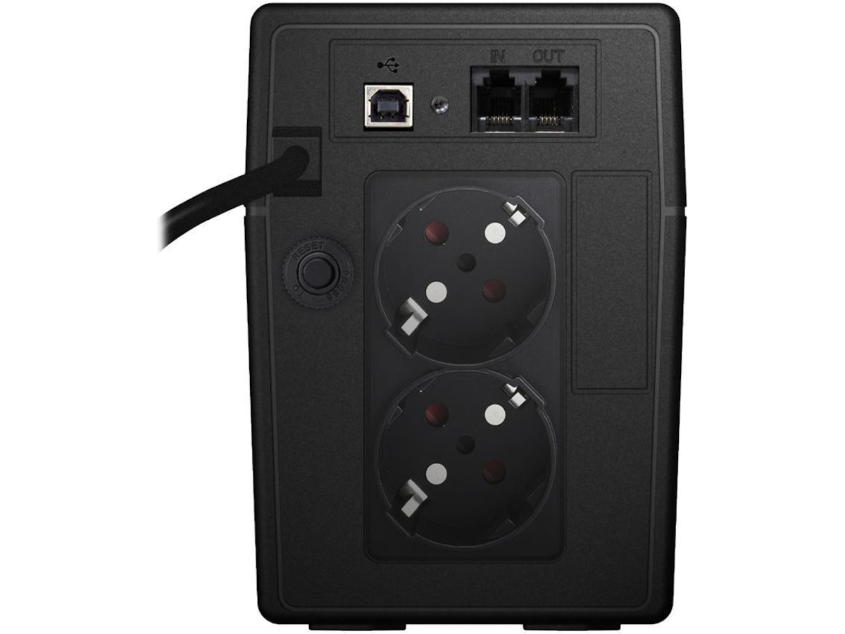 BlueWalker PW UPS VI 850 LCD Schuko UPS og UPS-batteri