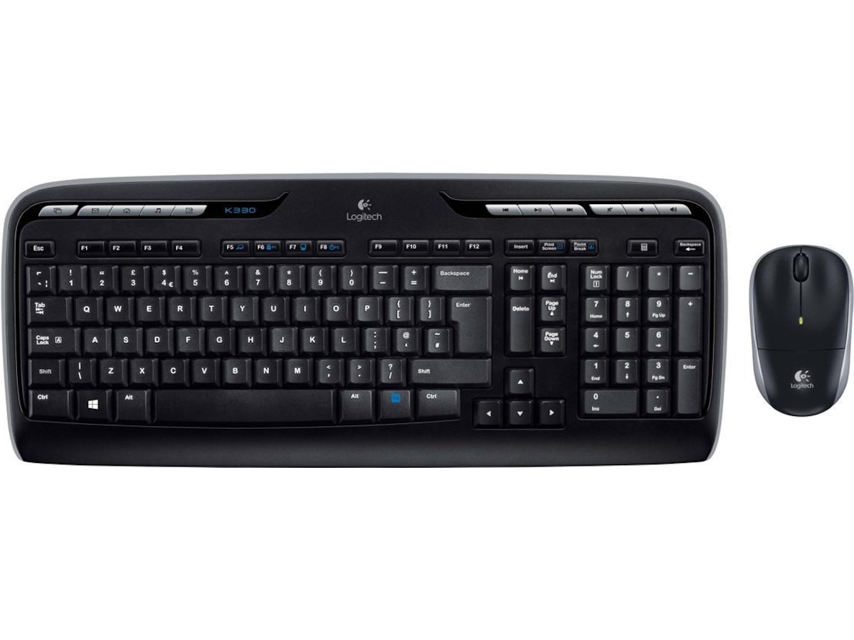 Logitech MK330 Combo Trådløs Mus & keyboards -kombinasjonspakker