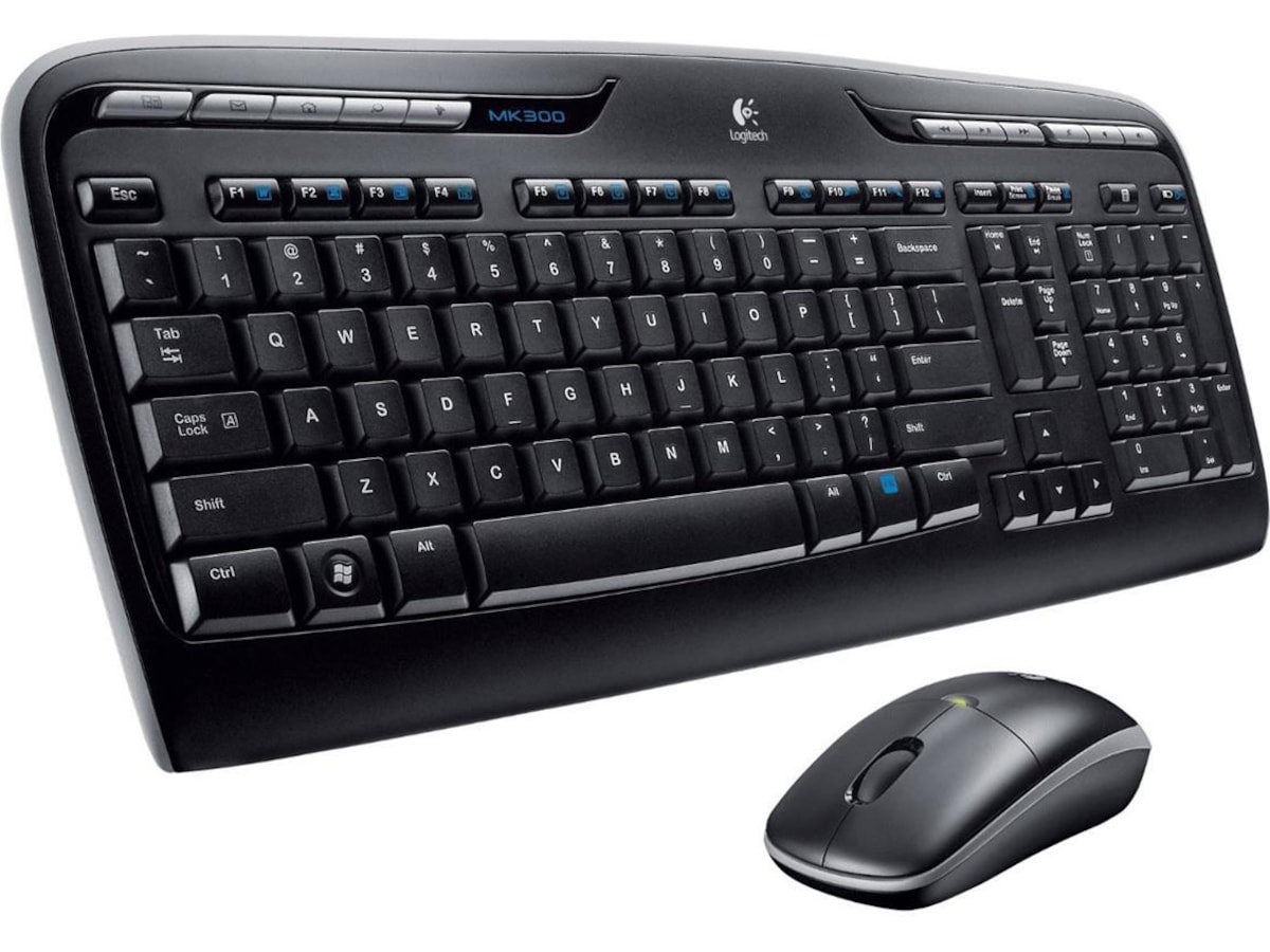 Logitech MK330 Combo Trådløs Mus & keyboards -kombinasjonspakker