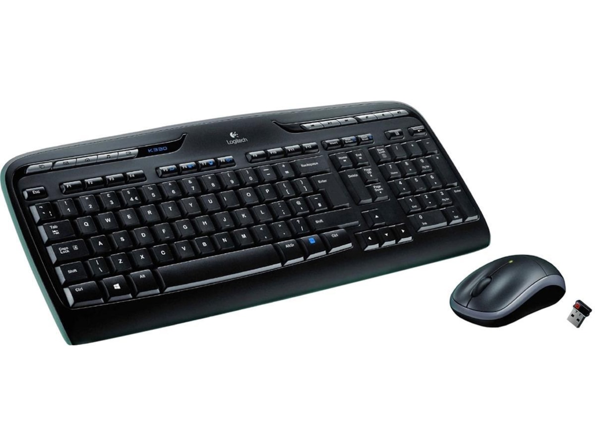 Logitech MK330 Combo Trådløs Mus & keyboards -kombinasjonspakker