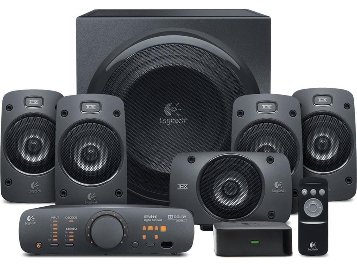 Logitech Z-906  PC Højttalere 5.1 Højttalere