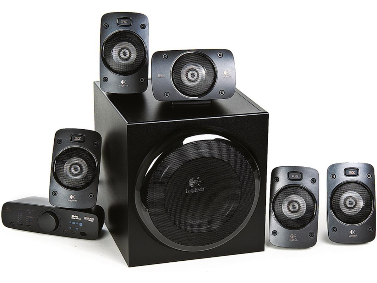 Logitech Z-906  PC Højttalere 5.1 Højttalere