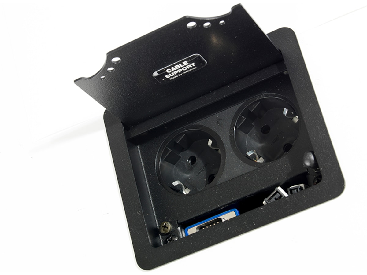 Kenson Cable Support Micro (sort) Arbejdssted – tilbehør