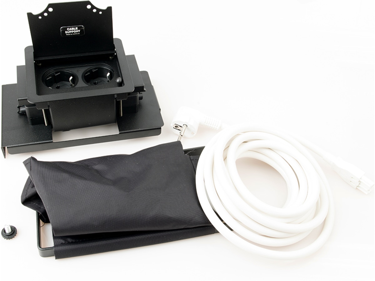 Kenson Cable Support Micro (sort) Arbejdssted – tilbehør