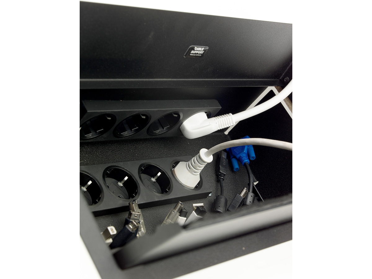 Kenson Cable Support Conference (sort) Arbejdssted – tilbehør