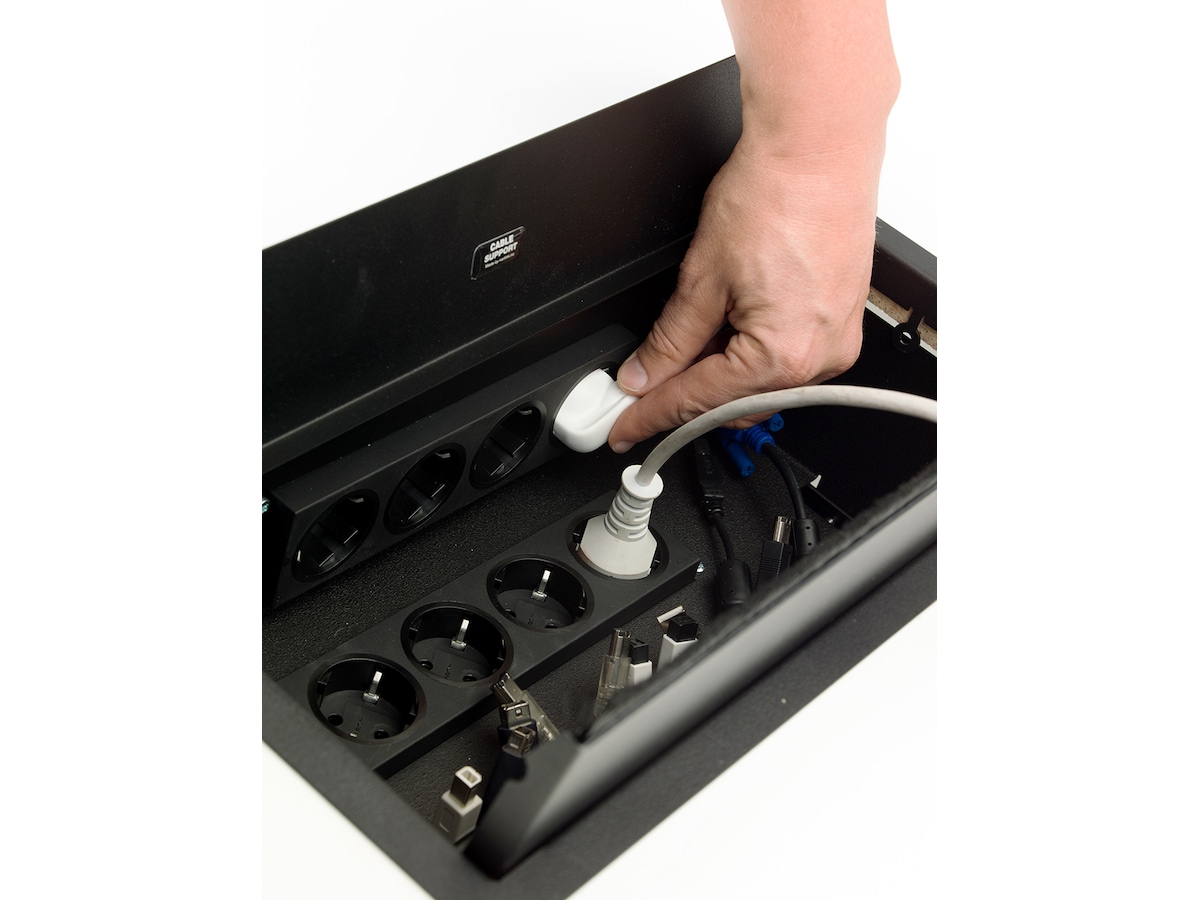 Kenson Cable Support Conference (sort) Arbejdssted – tilbehør