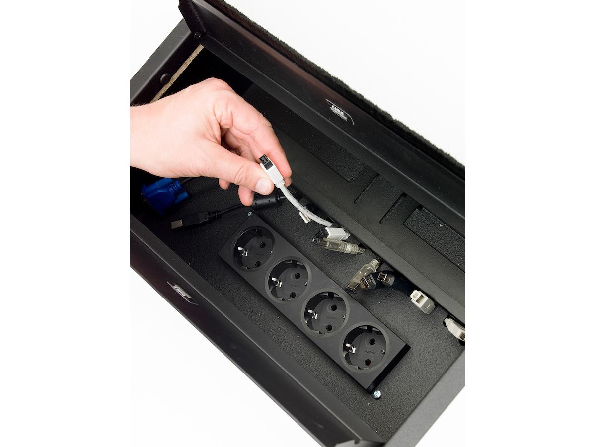 Kenson Cable Support Conference (sort) Arbejdssted – tilbehør