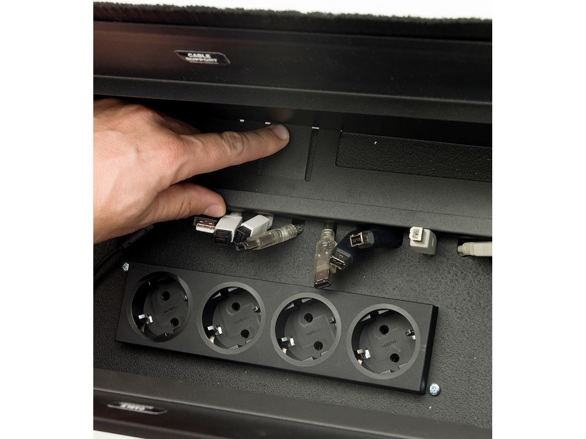 Kenson Cable Support Conference (sort) Arbejdssted – tilbehør