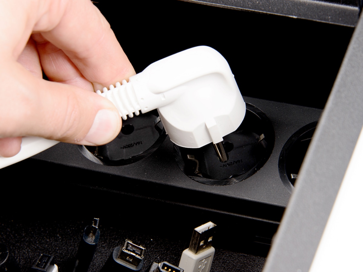 Kenson Cable Support Mini (sort) Arbejdssted – tilbehør
