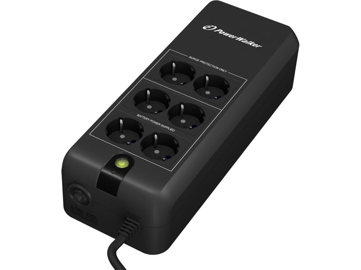 BlueWalker PW UPS VFD 600 APFC Schuko UPS og UPS-batteri