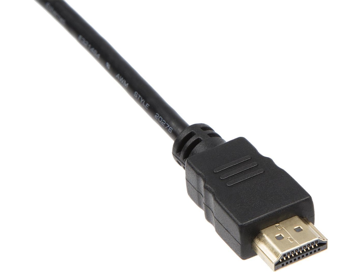 DVI til HDMI kabel 2m (sort) Monitor