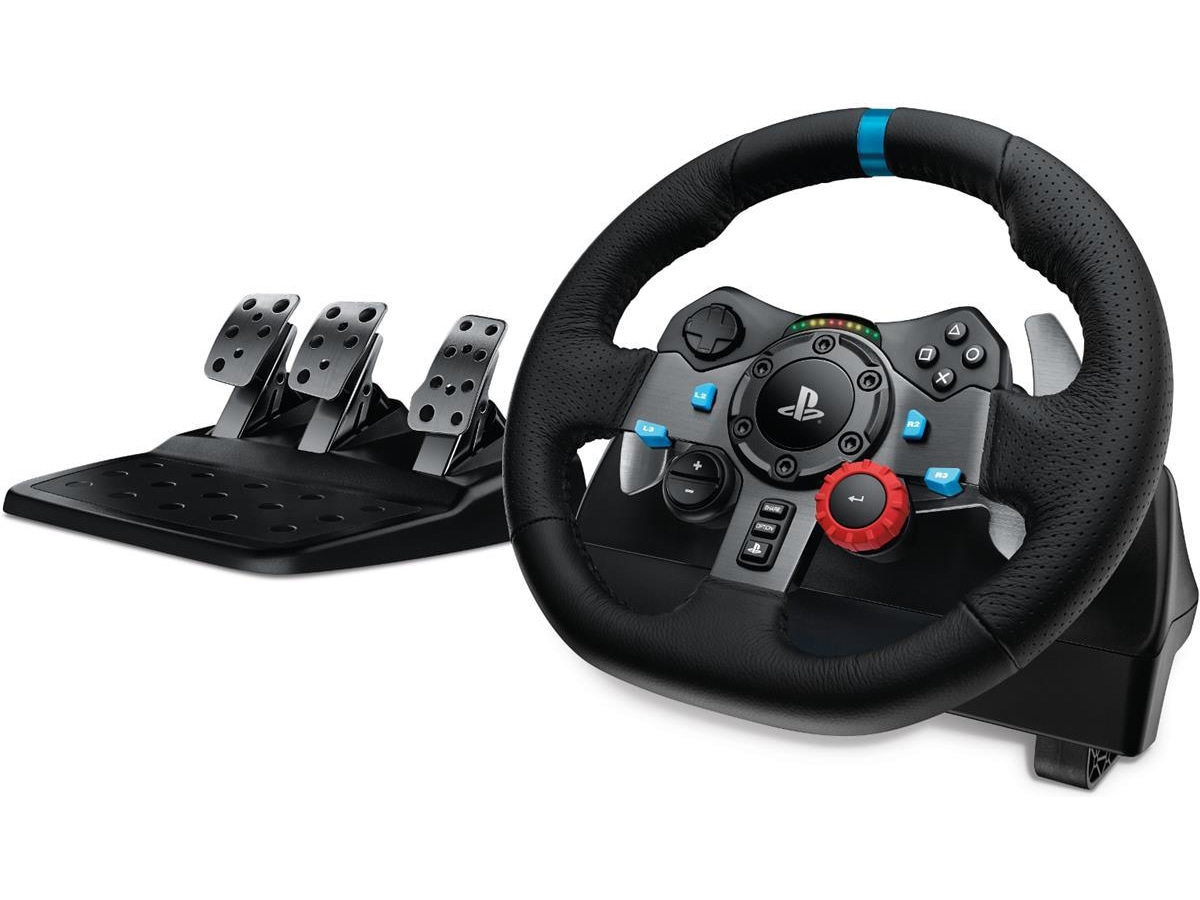 Logitech G29 Driving Force Racing PS4/PS5/PC Rat og pedaler