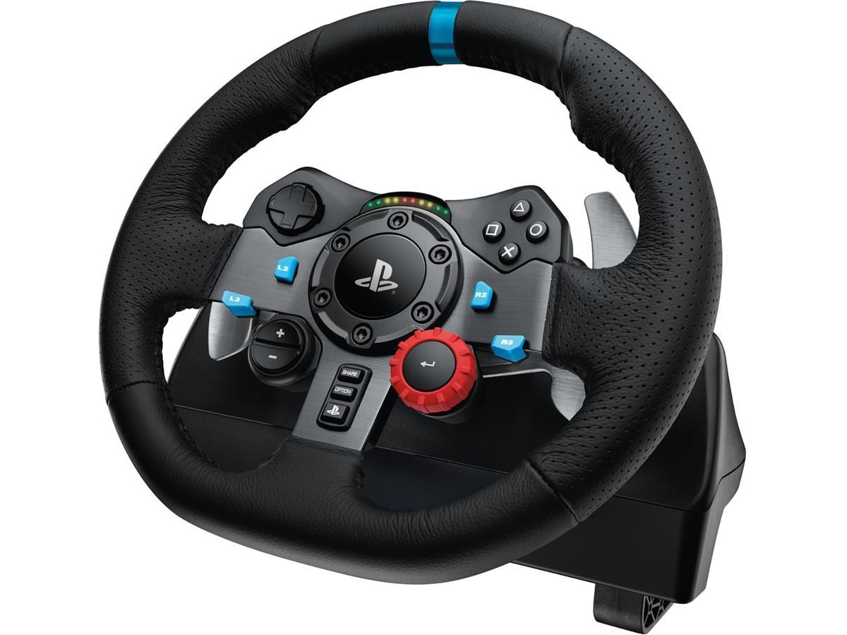 Logitech G29 Driving Force Racing PS4/PS5/PC Rat og pedaler