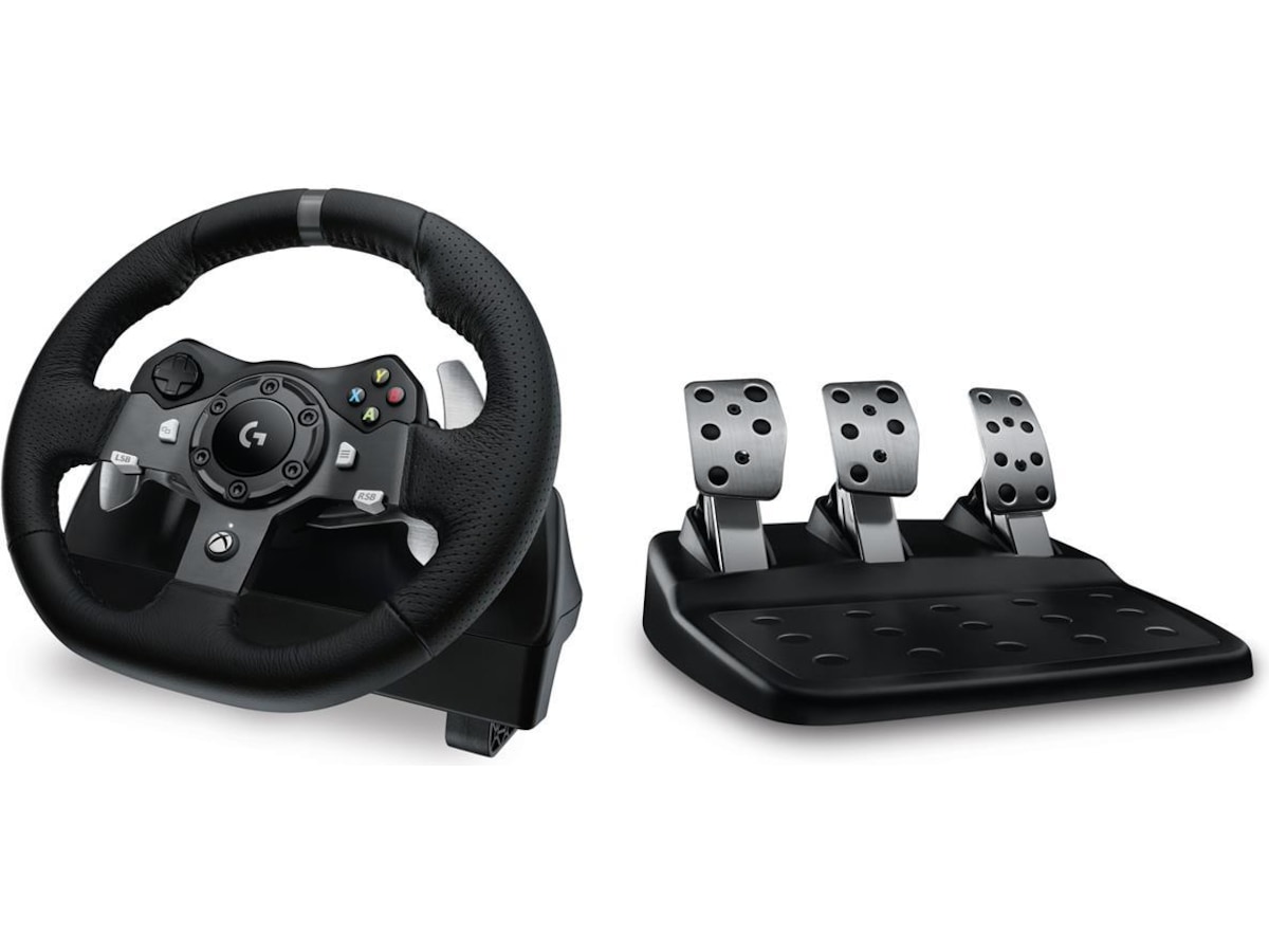 Logitech G920 Driving Force Racing Rat og pedaler