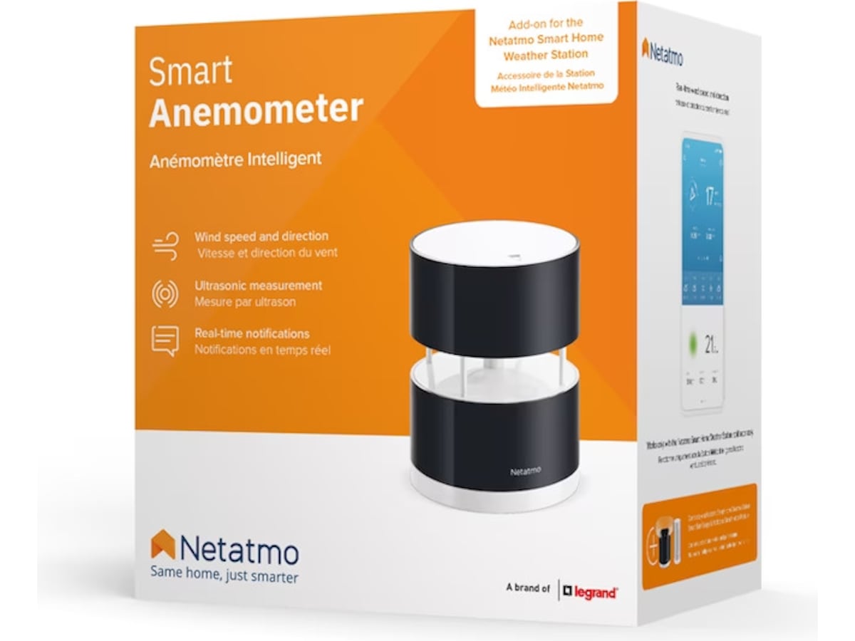 Netatmo Smart Vindmåler Vejrstationer