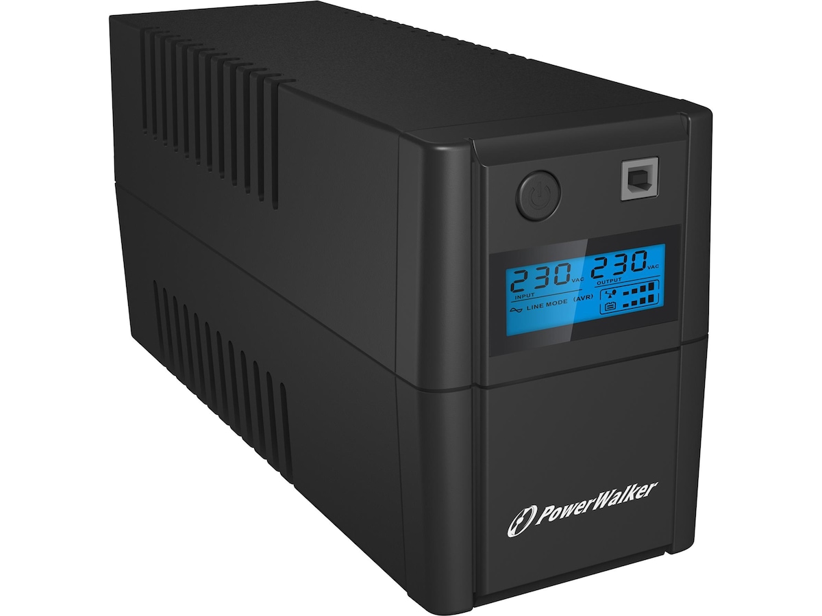 BlueWalker PW UPS VI 650 SHL UPS og UPS-batteri