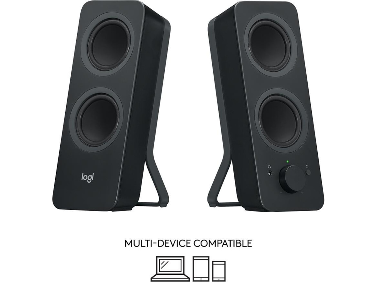 Logitech Z207 Trådløse PC højttalere 2.0 Højttalere