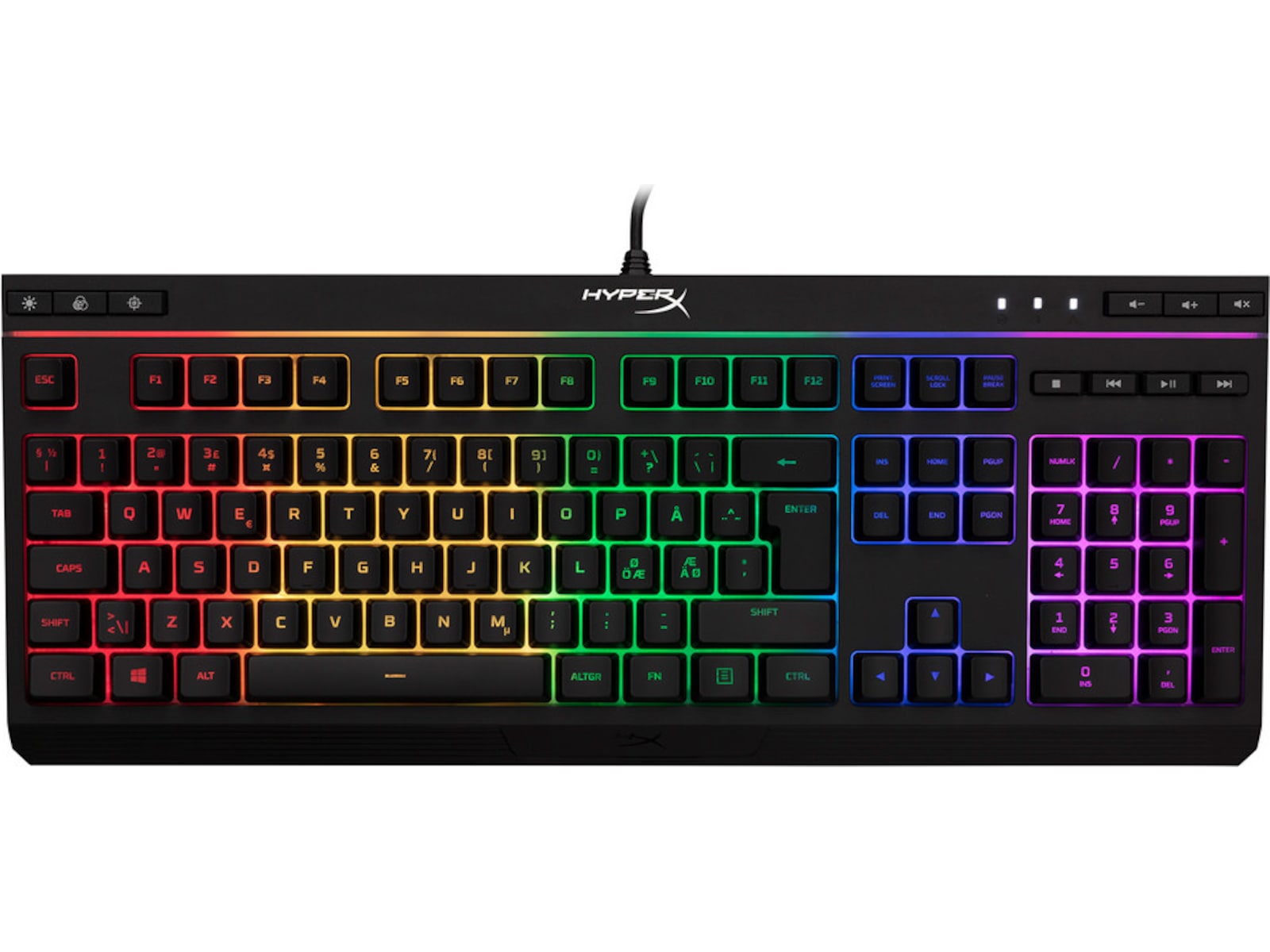 HyperX Alloy Core RGB Gaming Tastatur (sort) Gamingkeyboard