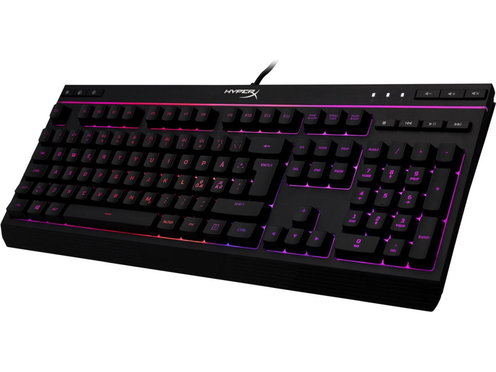 HyperX Alloy Core RGB Gaming Tastatur (sort) Gamingkeyboard