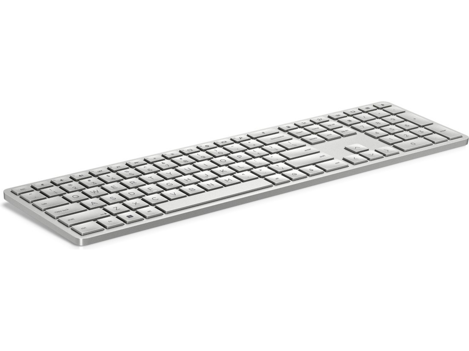 HP 970 programmerbart trådløst tastatur (sølv) Keyboards