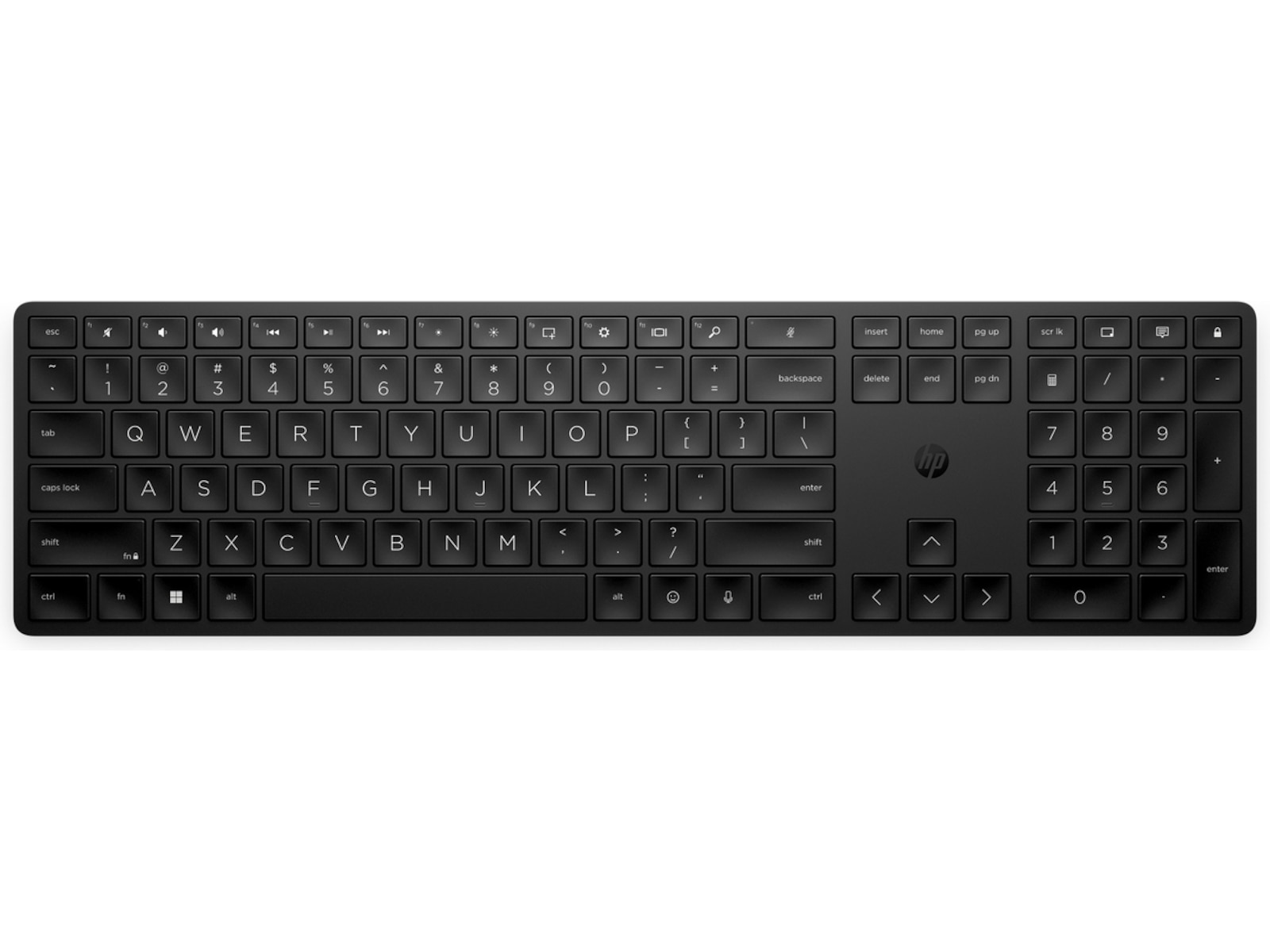 HP 450 programmerbart trådløst tastatur (sort) Keyboards