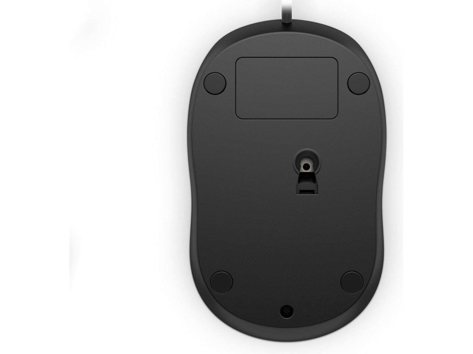 HP 1000 Wired mus (sort) Mus