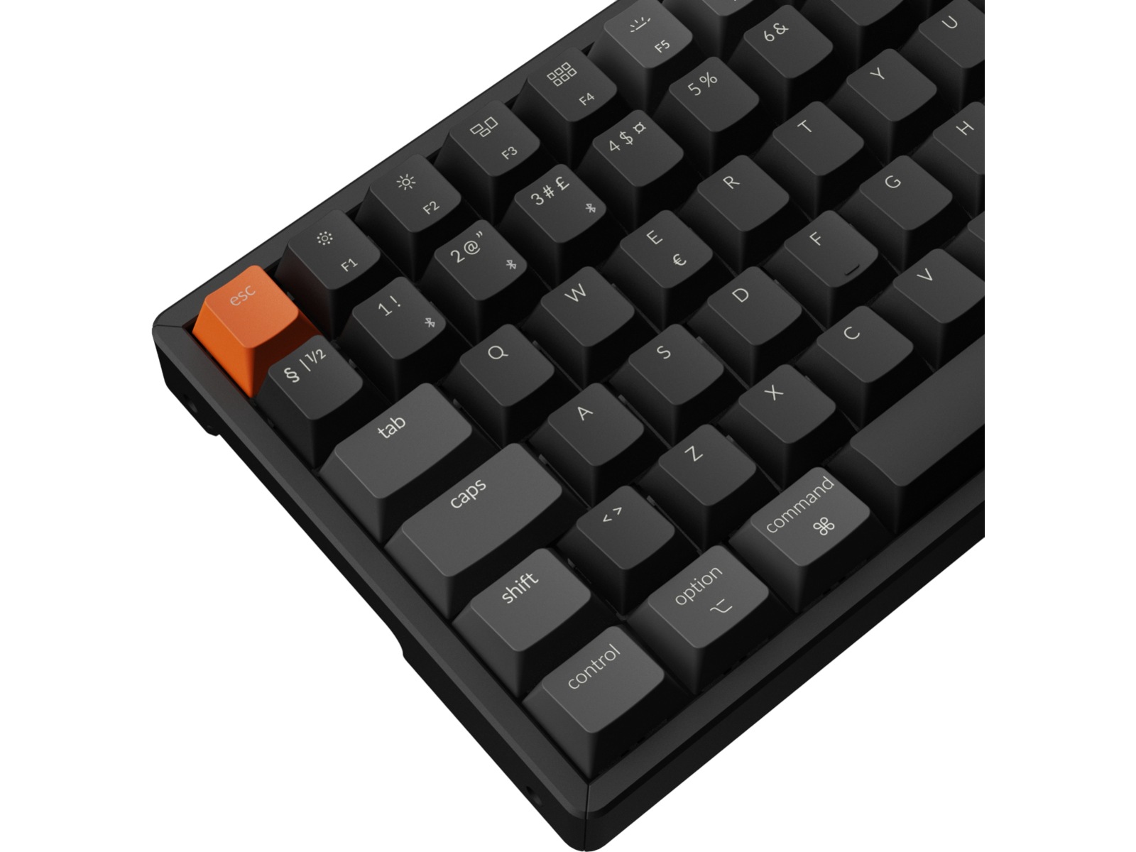 Keychron K4 V3 RGB Aluminium Hot Swap QMK Super Red Switch trådløst tastatur Gamingkeyboard