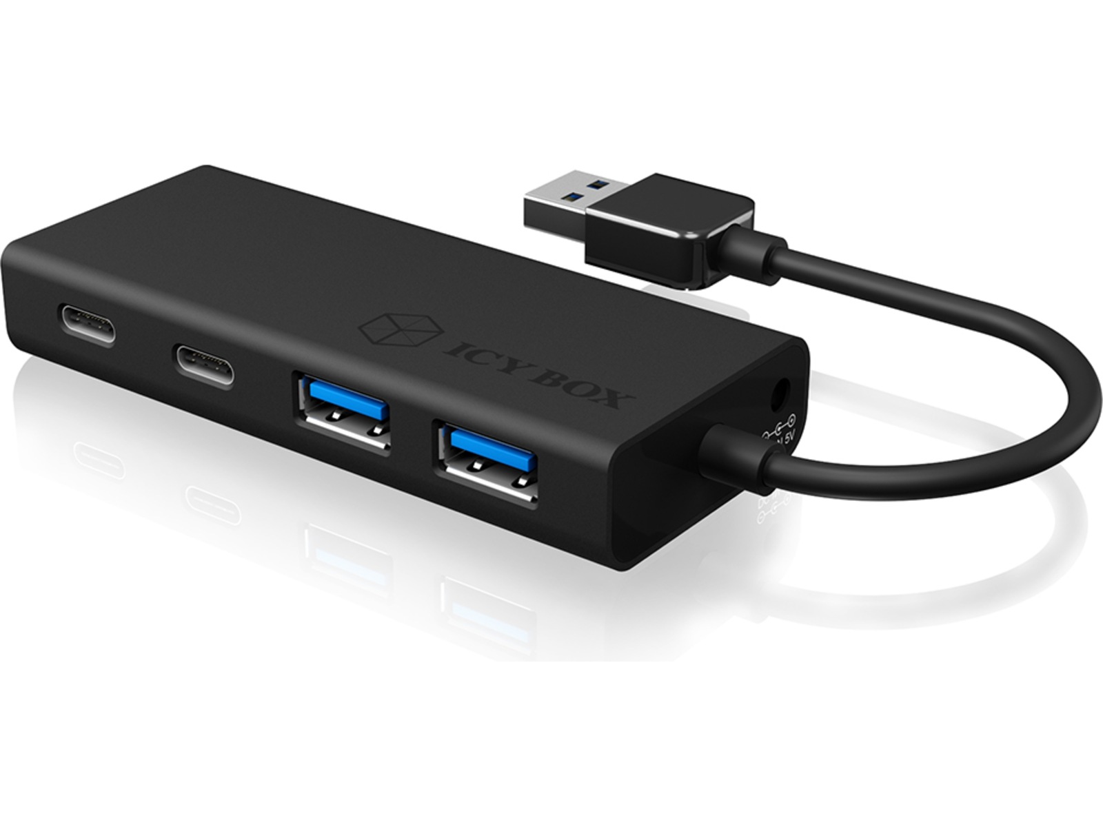 ICY BOX USB-A Hub Dockingstation og USB-hub