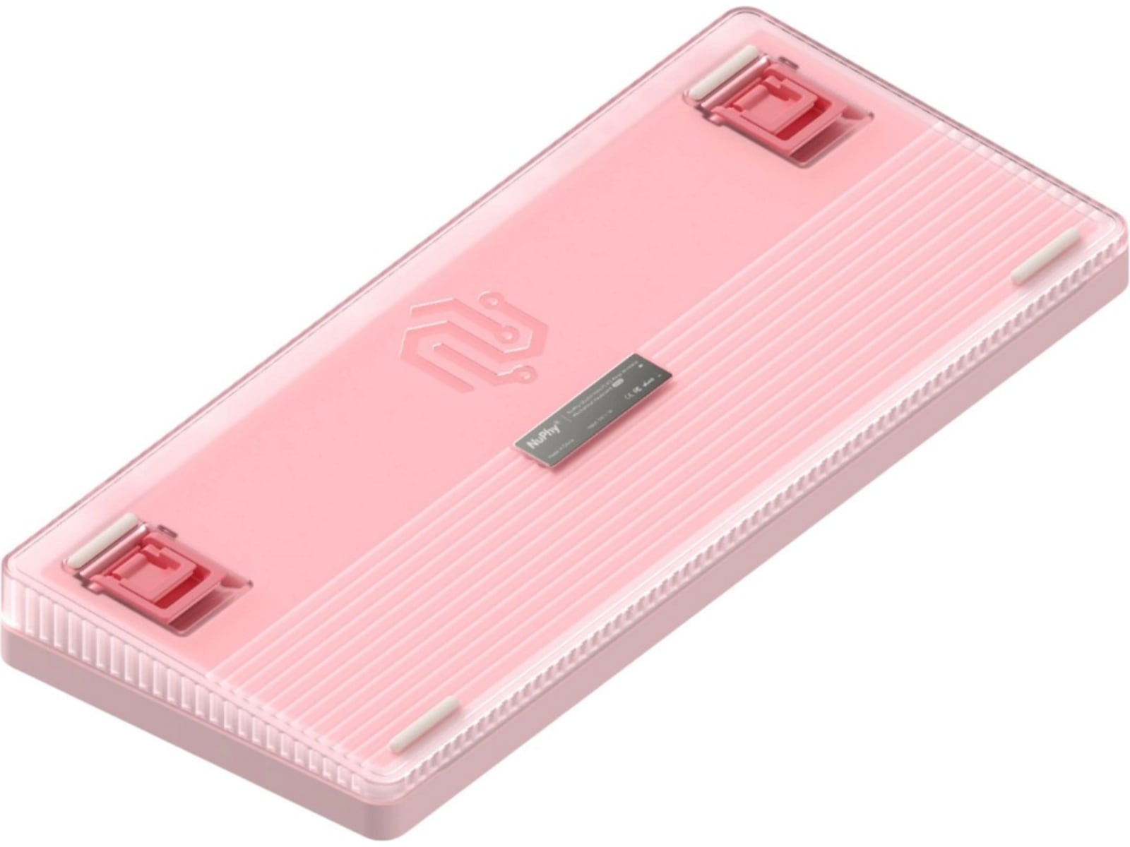 NuPhy Halo75 V2 trådløst gaming tastatur (Sakura fizz/raspberry) Gamingkeyboard