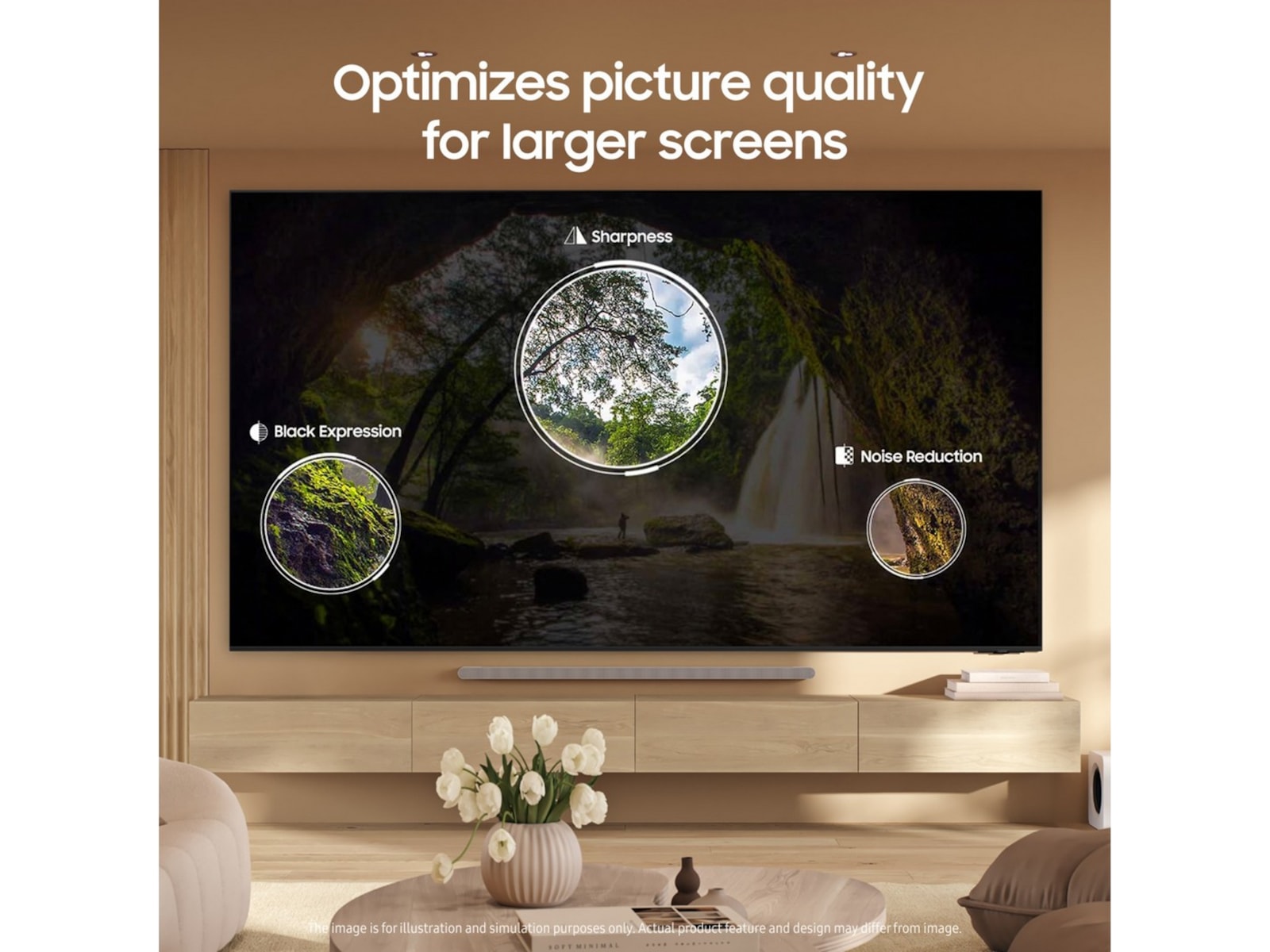 Samsung 98" Q7F QLED Q7F 4K Smart TV (2025) Over 80 tommer TV