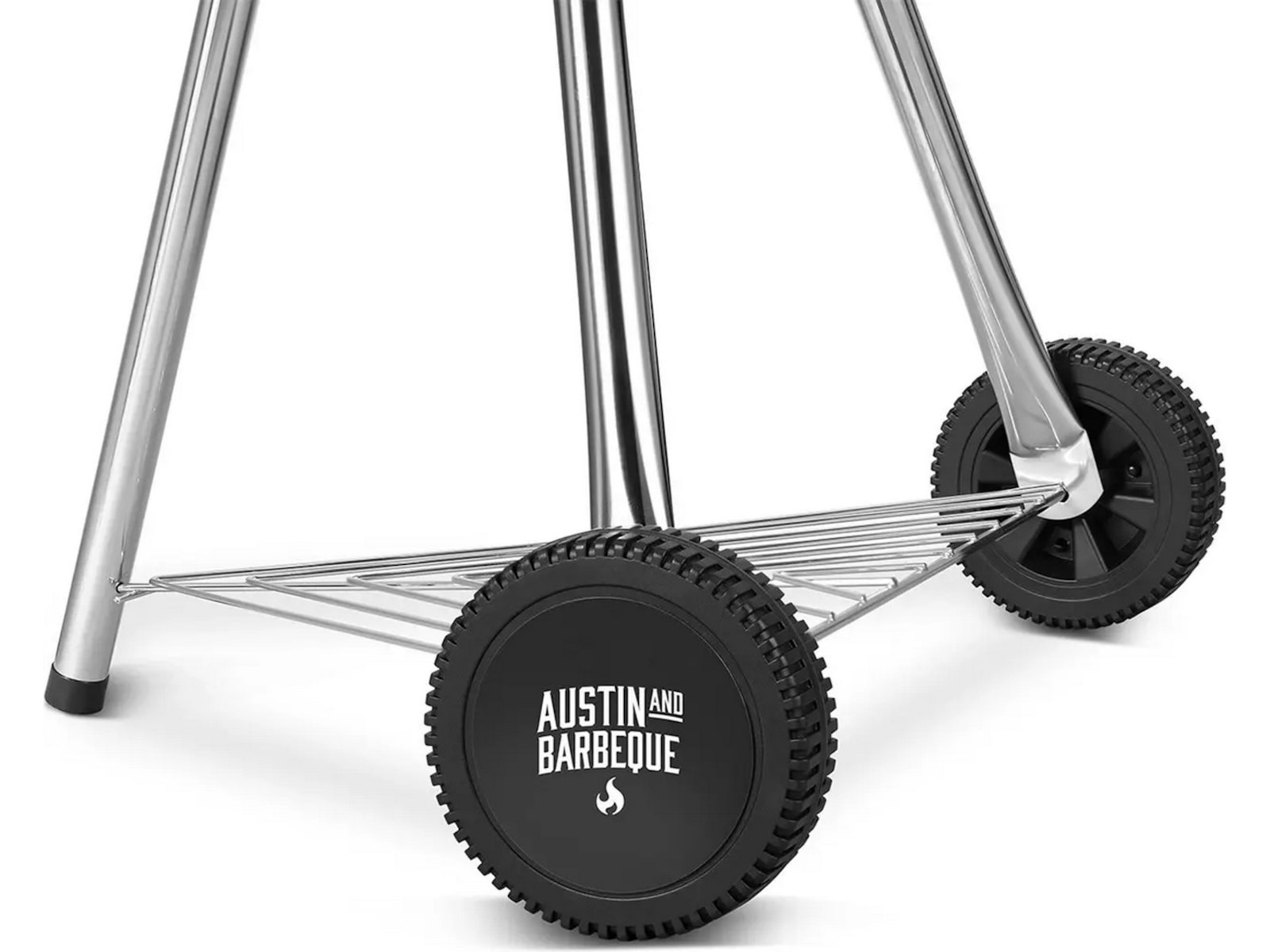 Austin and Barbeque Stor kulgrill med termometer Udendørsgrill