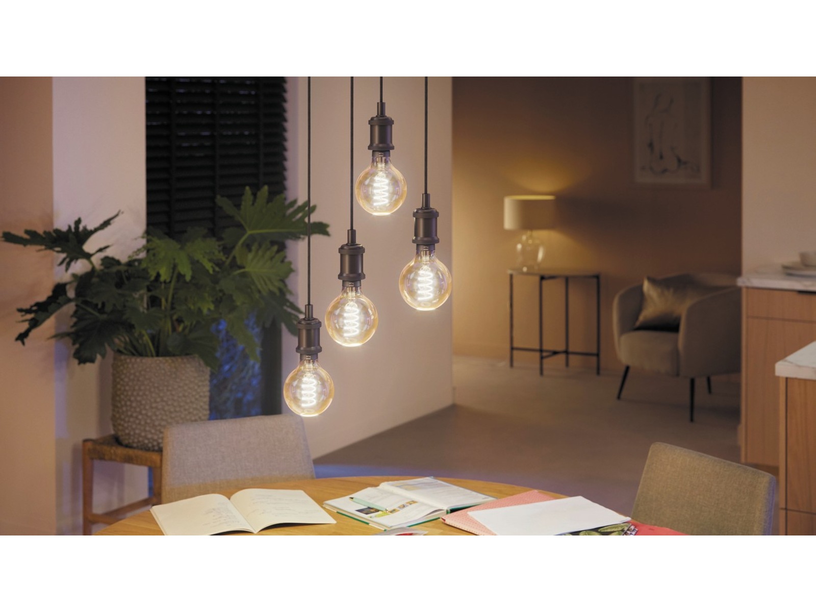 Philips Hue White ambiance Filament E27 Globe, G93 LED-pærer & elpærer