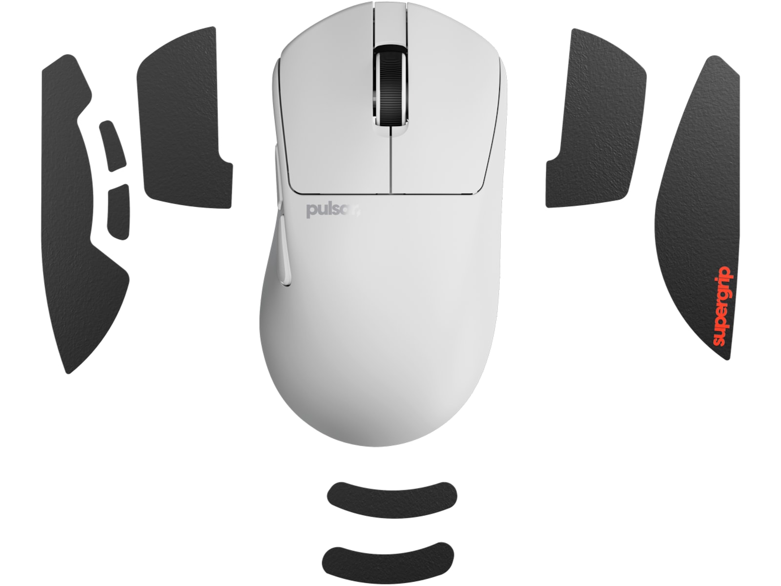 Pulsar Supergrip Grip Tape X3 Medium/Mini Tilbehør til gaming tastatur og mus