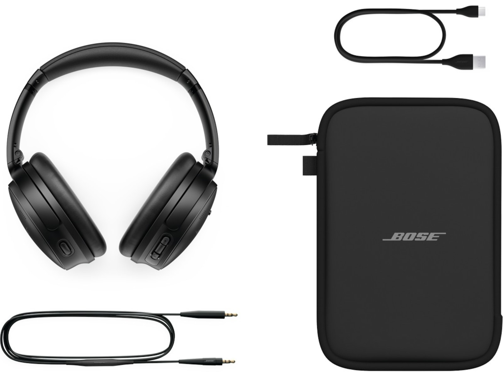 Bose QuietComfort SC Trådløse høretelefoner, Over-Ear (sort) Høretelefoner