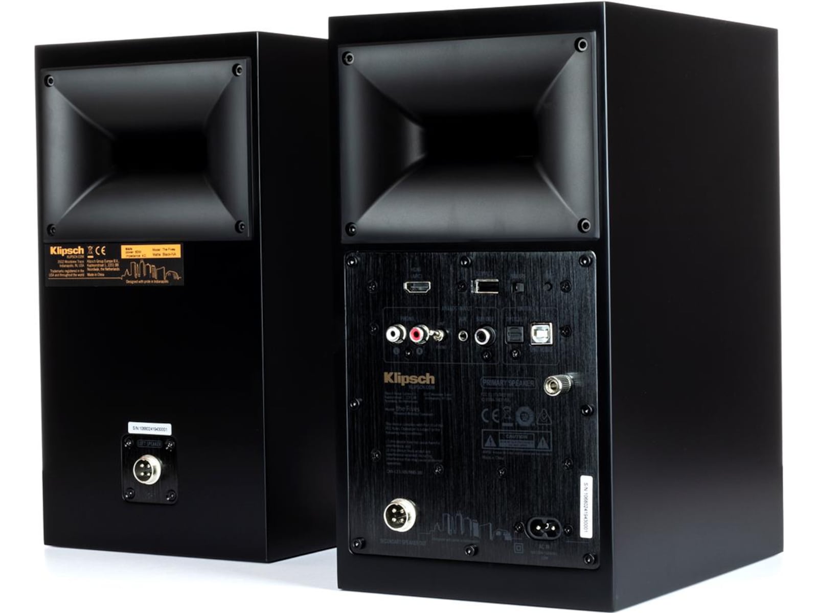 Klipsch The Fives, aktiv højttaler (sort) Højttalere