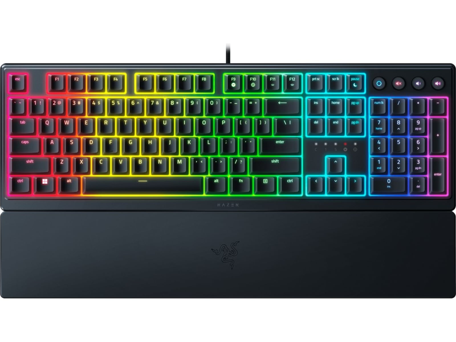 Razer Ornata V3 Gaming Tastatur (sort) Gamingkeyboard