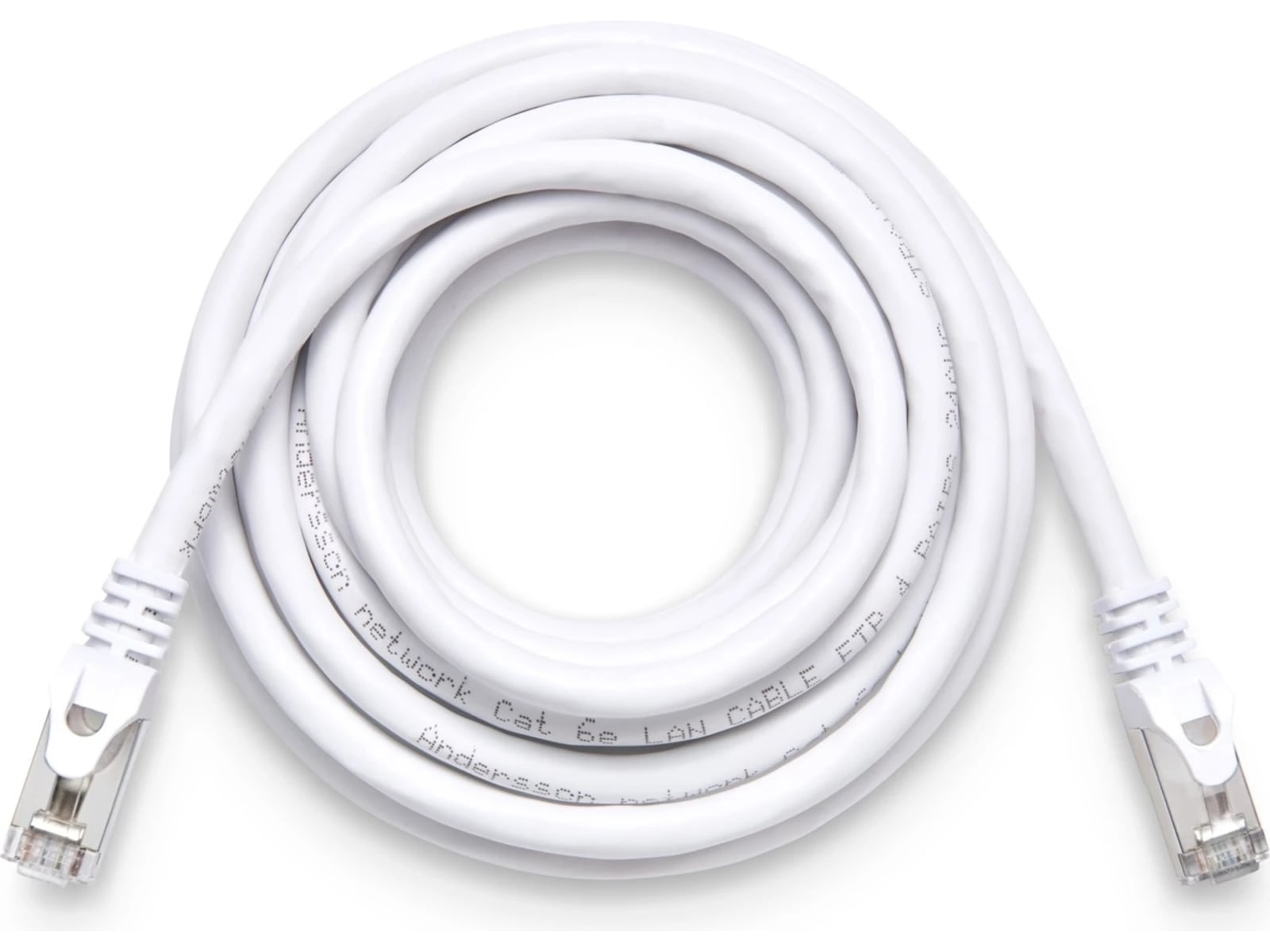 Andersson netværkskabel Cat6a 3m (hvid) Netværk