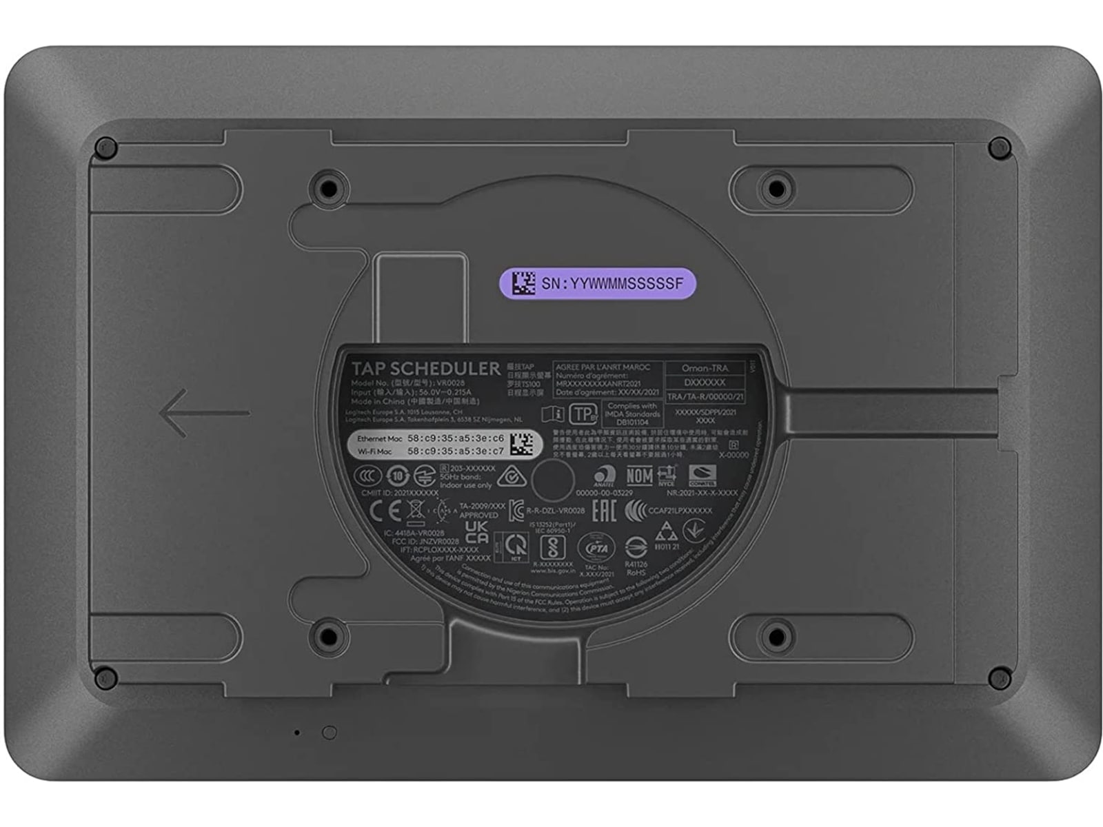 Logitech TAP Scheduler (graphite) Videokonference