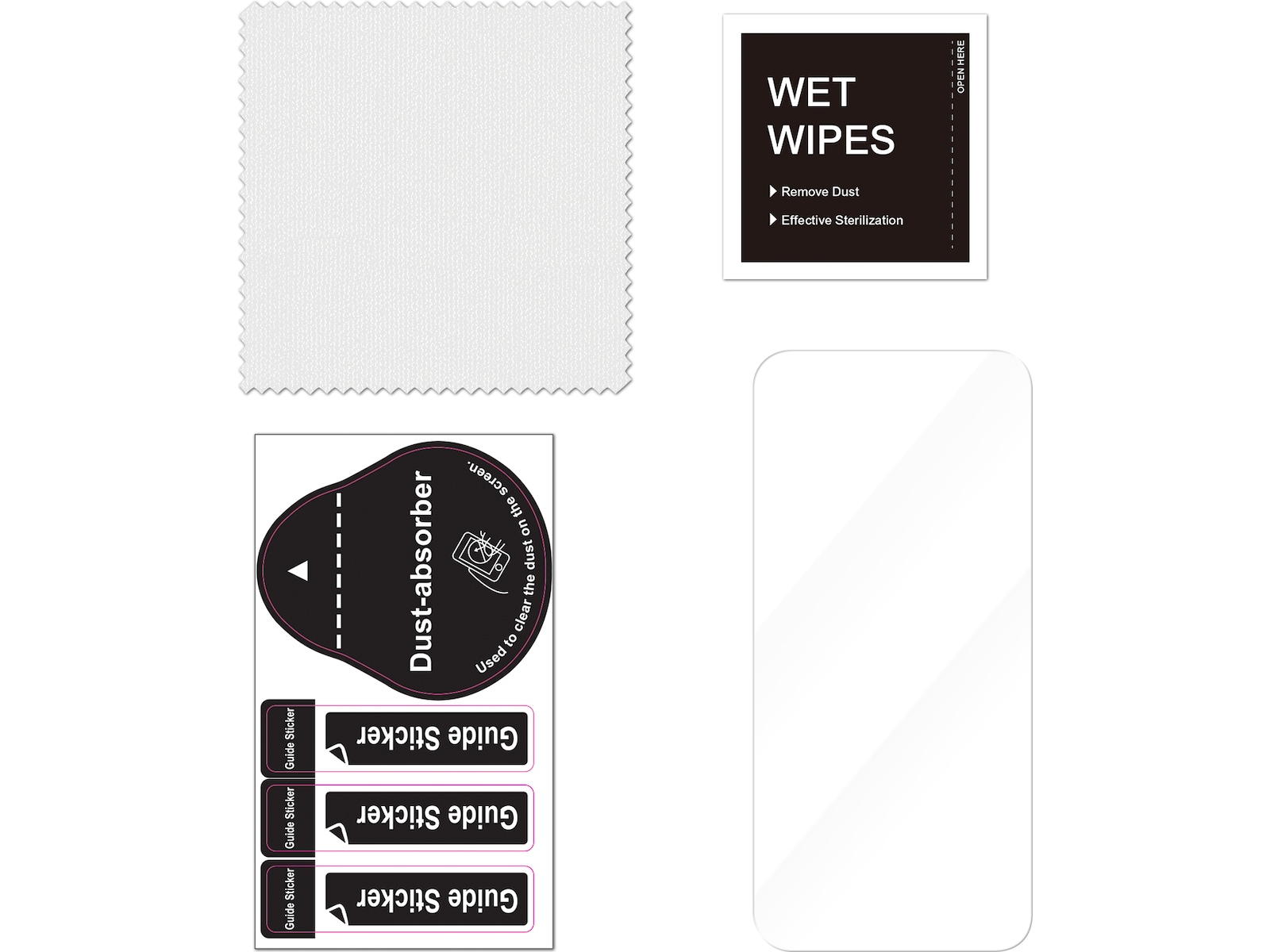 iiglo iPhone 15 Pro Max Skærmbeskytter Skærmbeskyttelse mobiltelefon