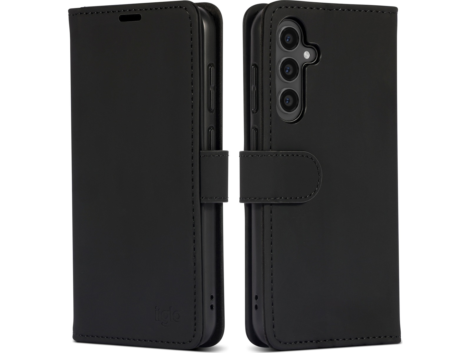 iiglo Galaxy S23 FE Wallet Cover (sort) Mobilcover