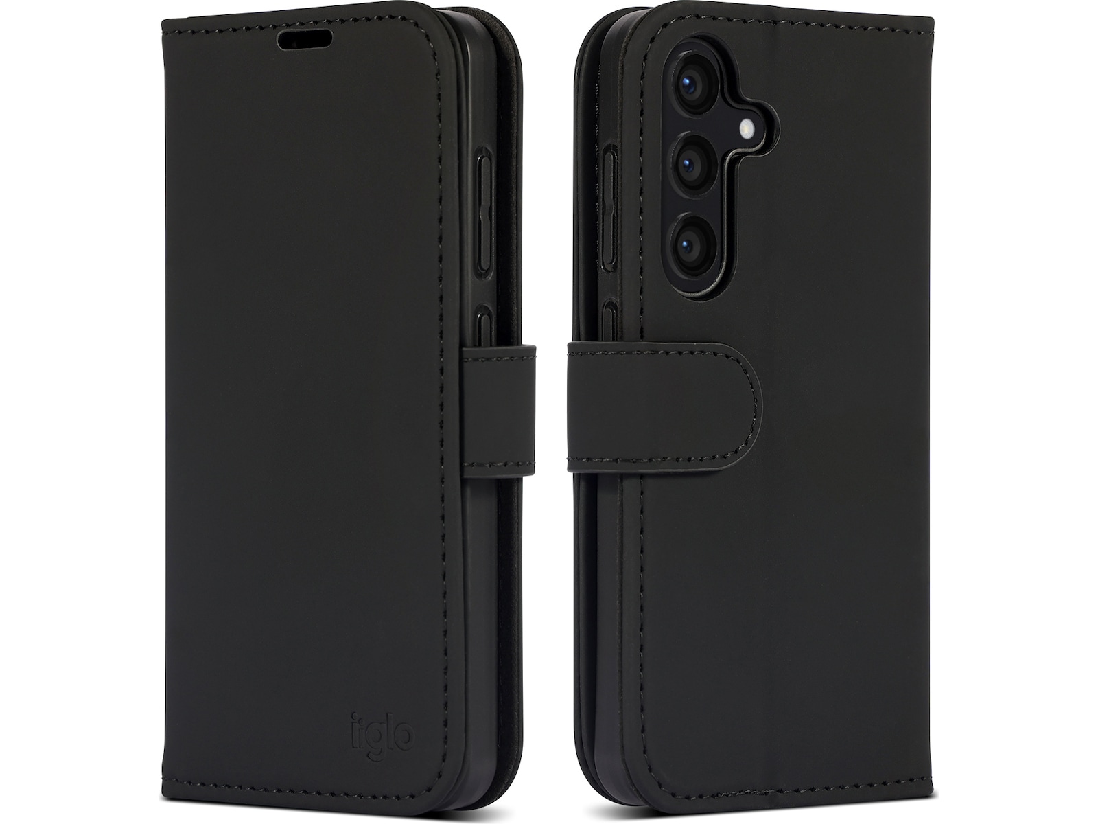 iiglo Galaxy S24 Wallet Cover (sort) Mobilcover