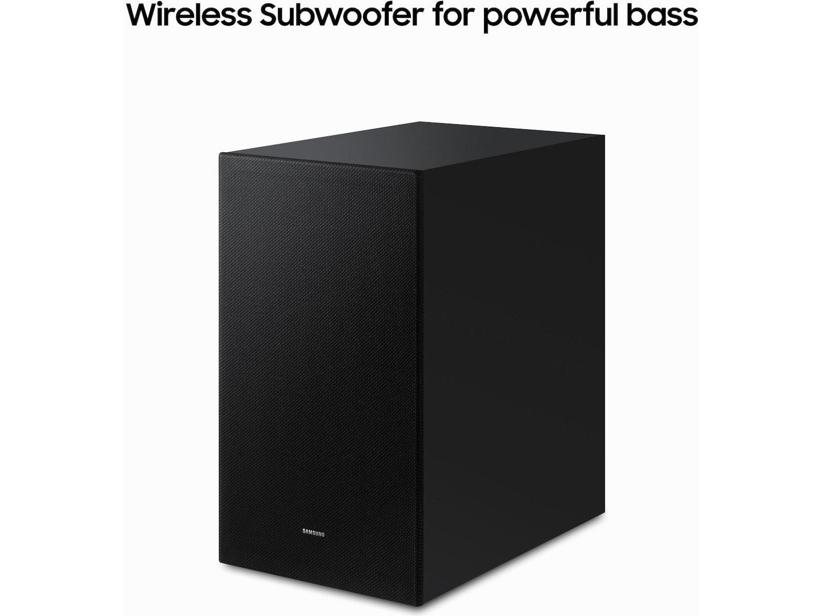 Samsung HW-S710D soundbar med subwoofer (sort) Soundbars