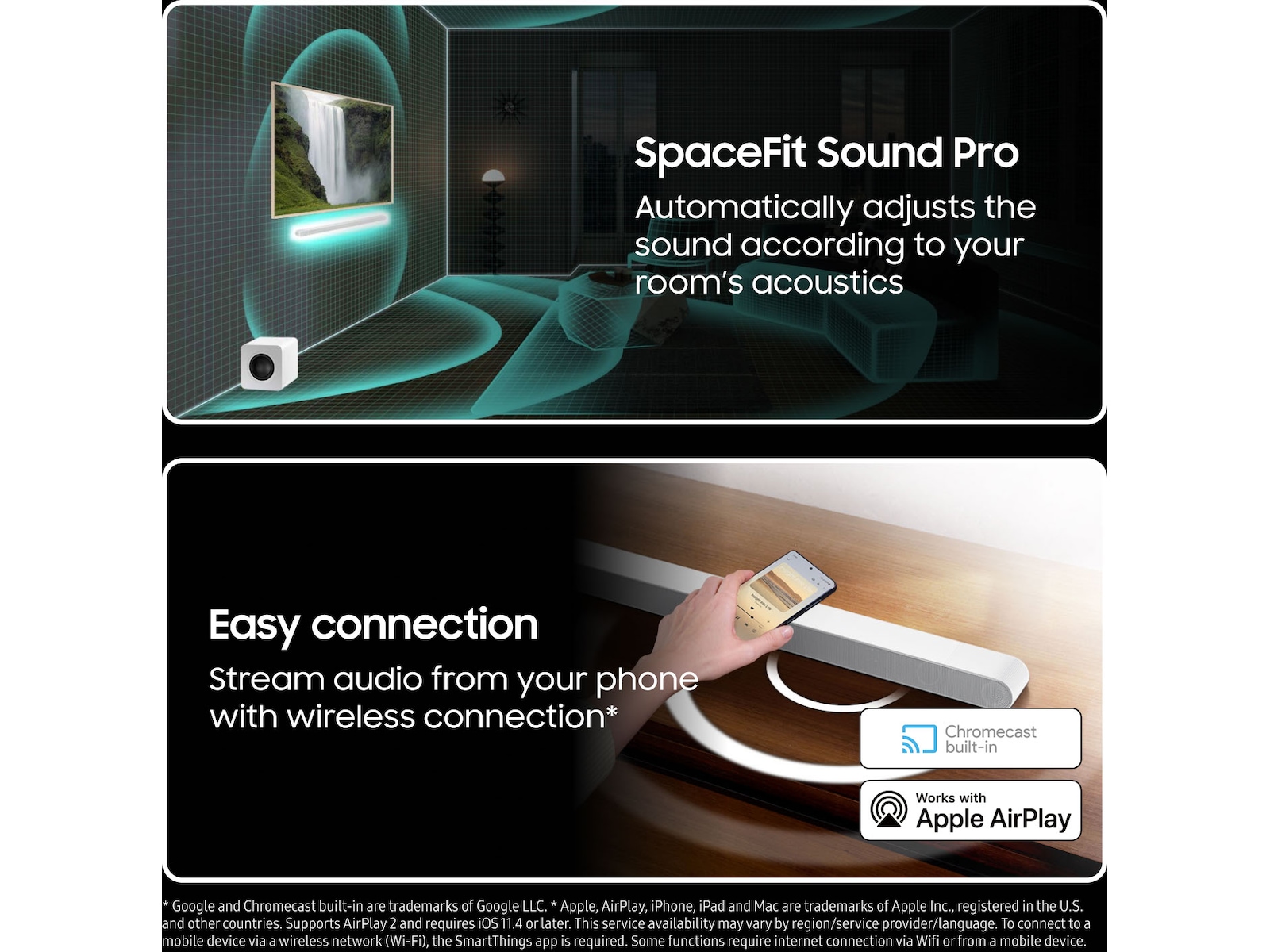 Samsung HW-S811D soundbar med subwoofer (hvidt) Soundbars