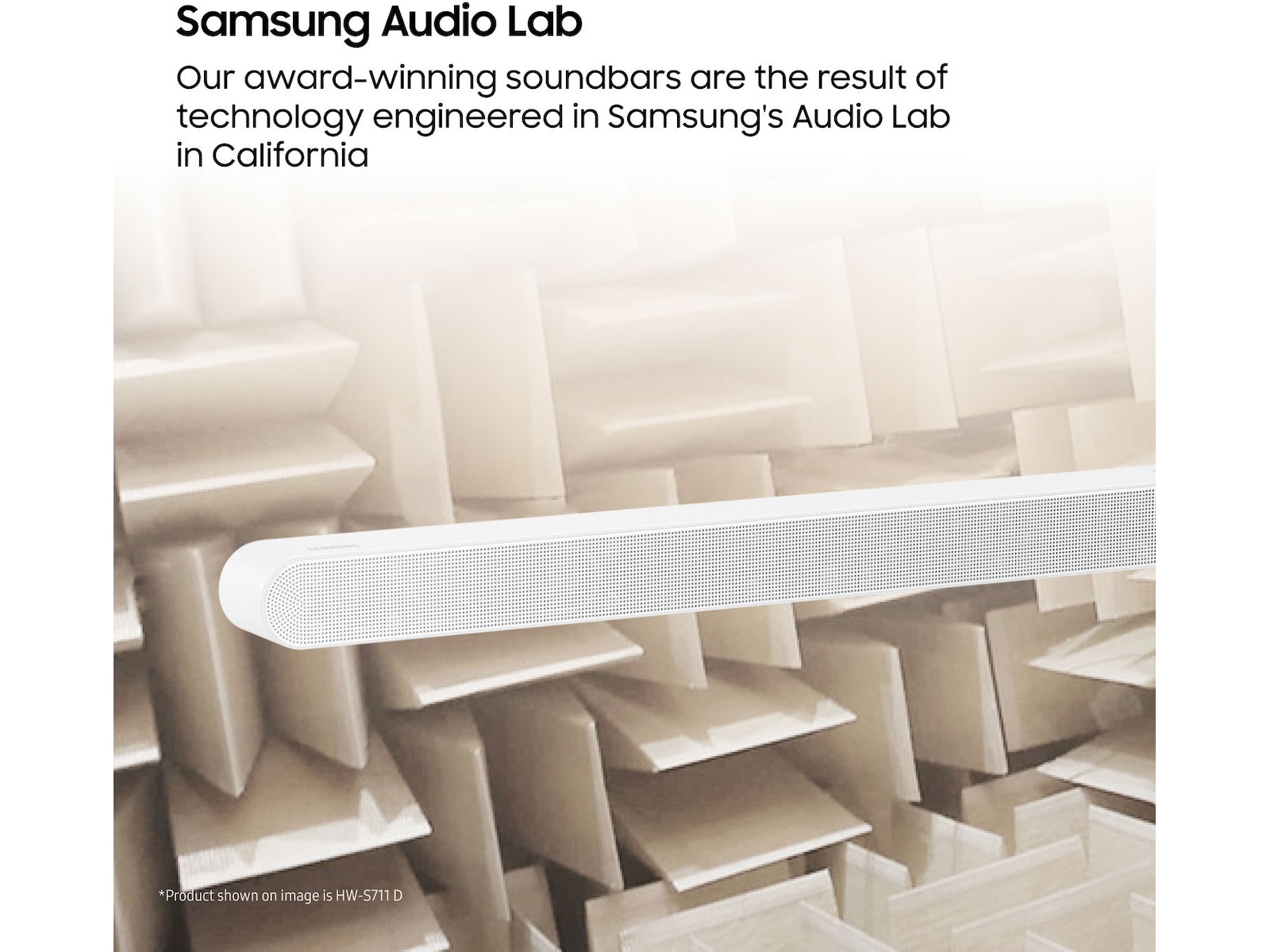 Samsung HW-S711D soundbar med subwoofer (hvid) Soundbars