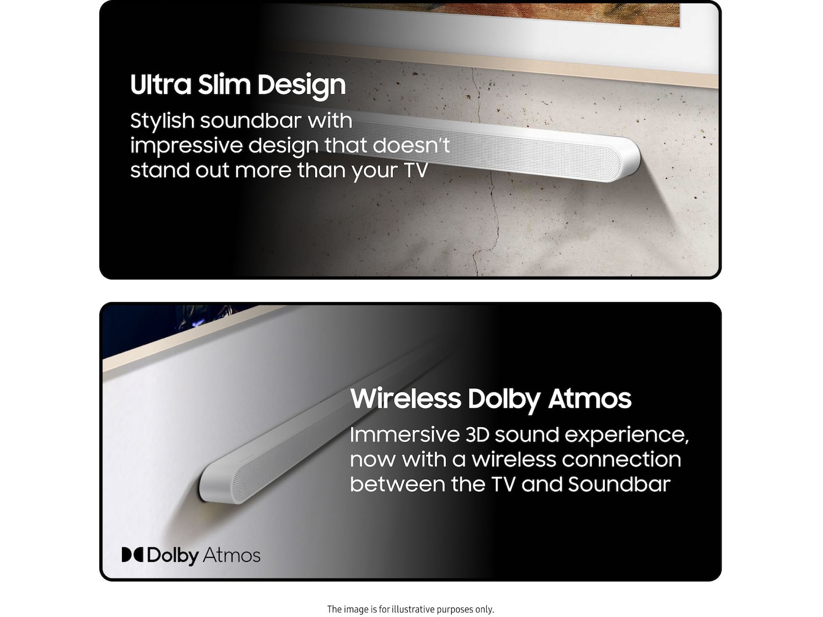 Samsung HW-S711D soundbar med subwoofer (hvid) Soundbars