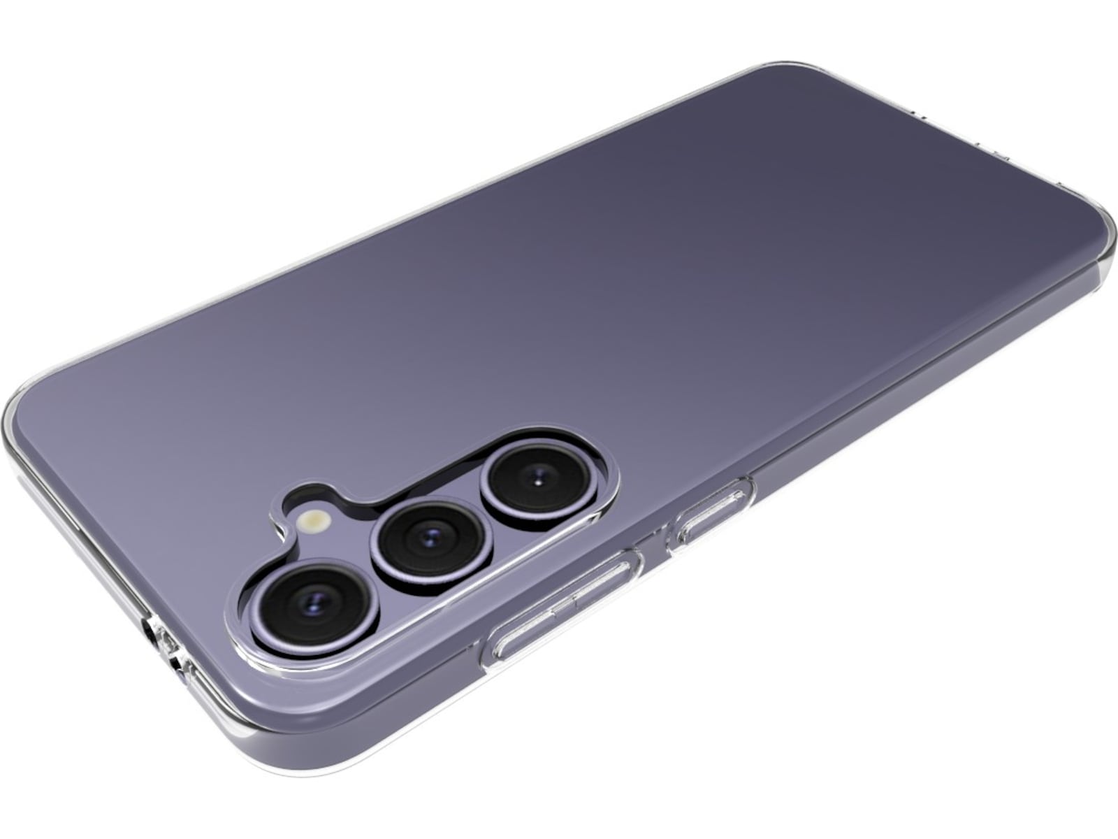 iiglo Galaxy S24 FE Silikone coverr (gennemsigtig) Mobilcover