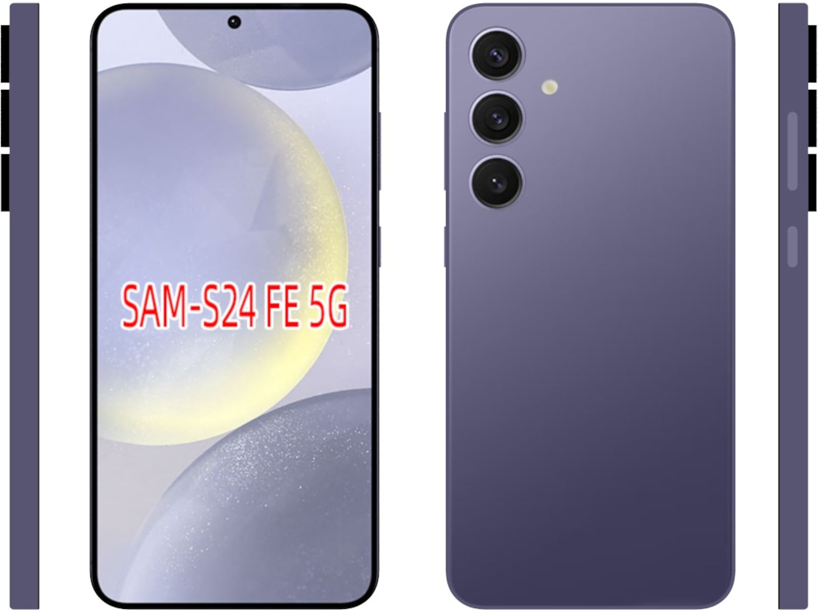 iiglo Galaxy S24 FE Silikone coverr (gennemsigtig) Mobilcover