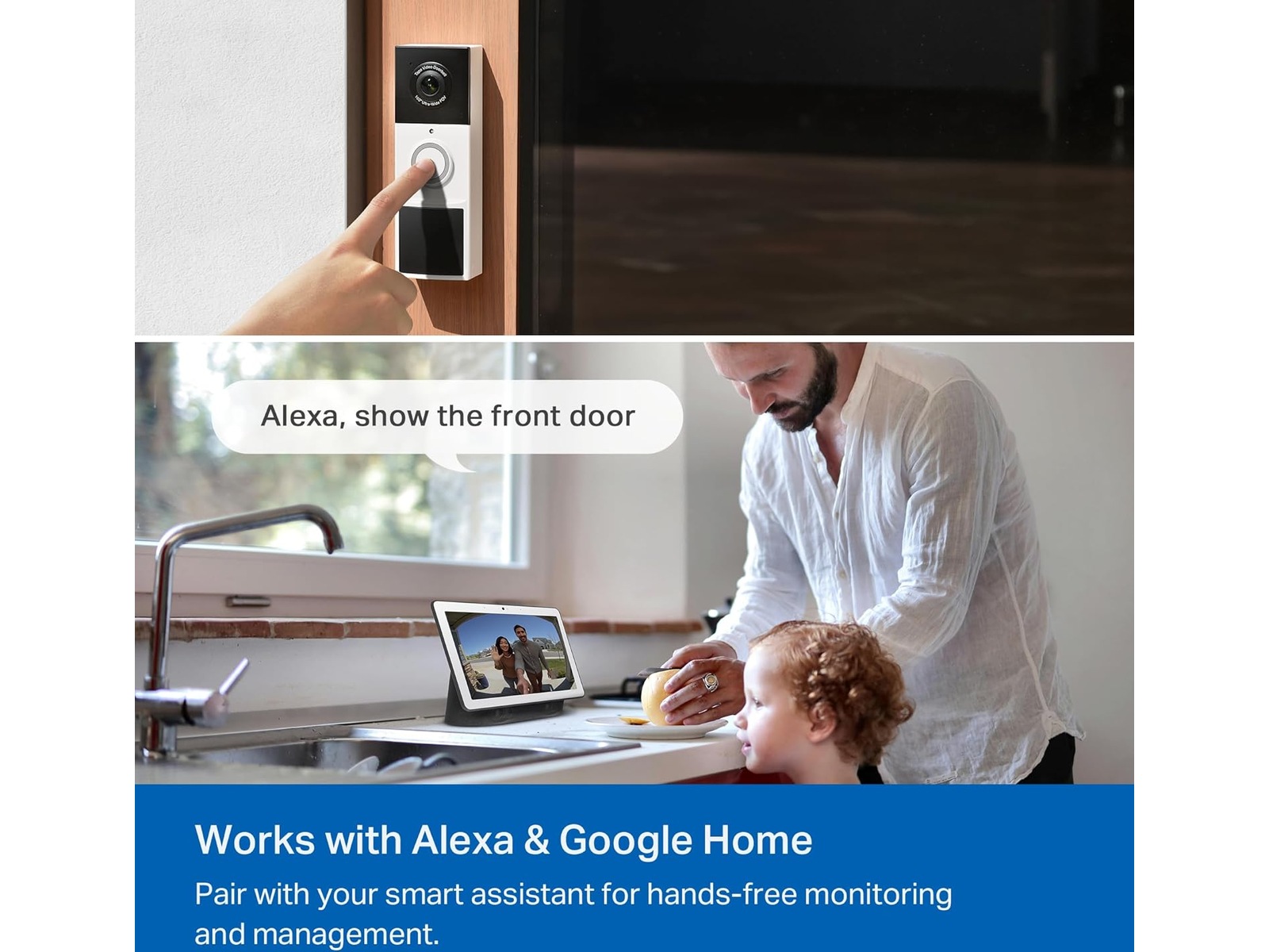 TP-Link Tapo D210 dørklokkekamera Dørklokker