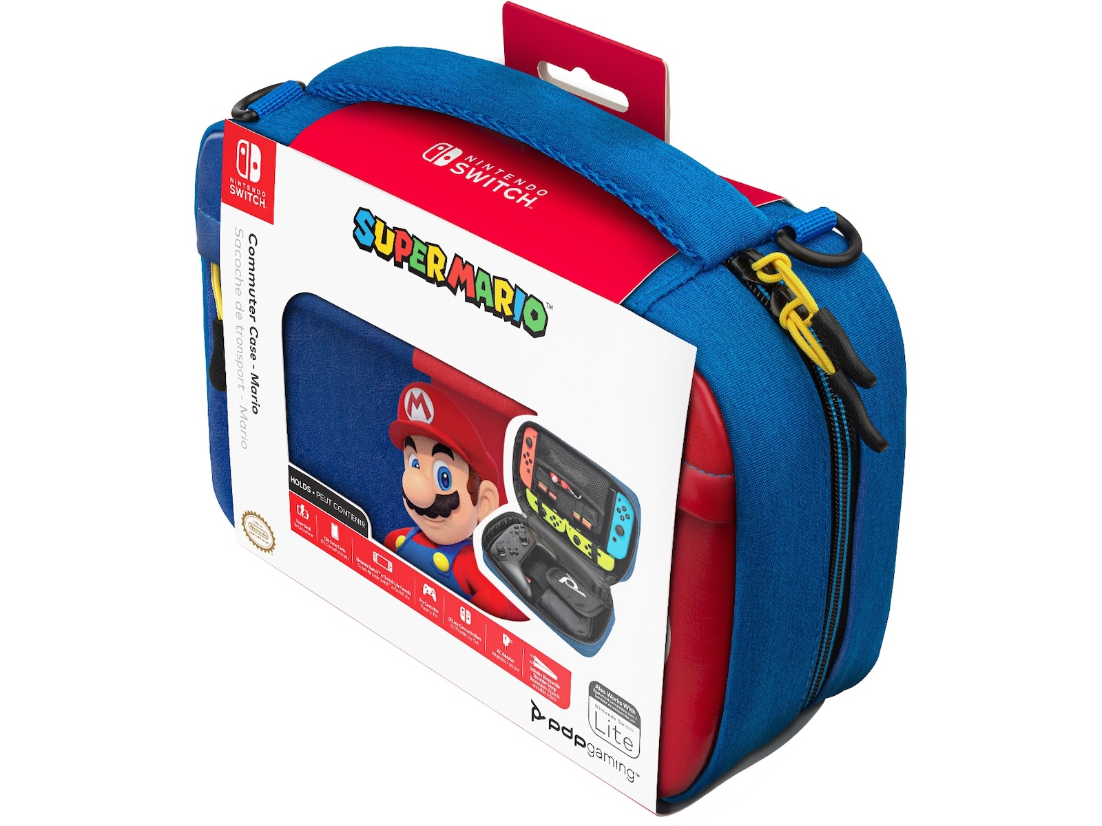 PDP rejsetaske Mario Switch Tilbehør til spilkonsoller