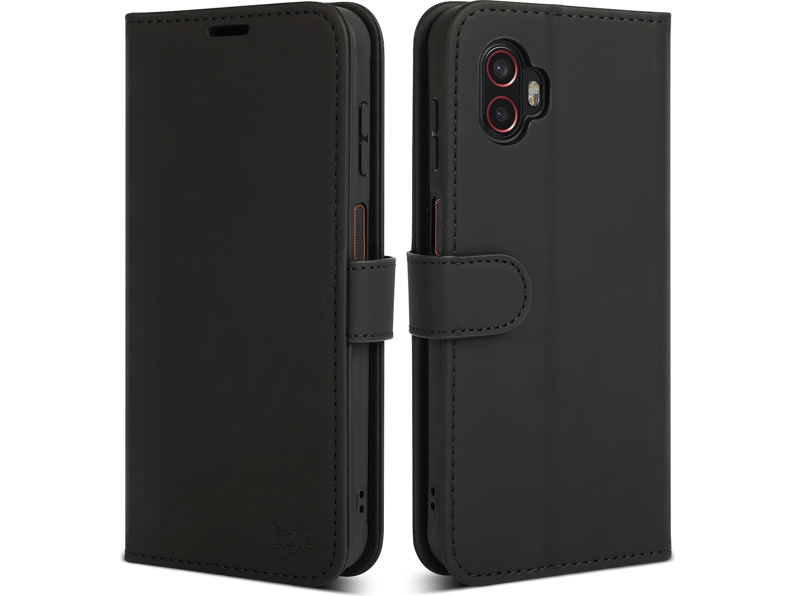 iiglo Galaxy Xcover 7 Pro Wallet cover (sort) Mobilcover